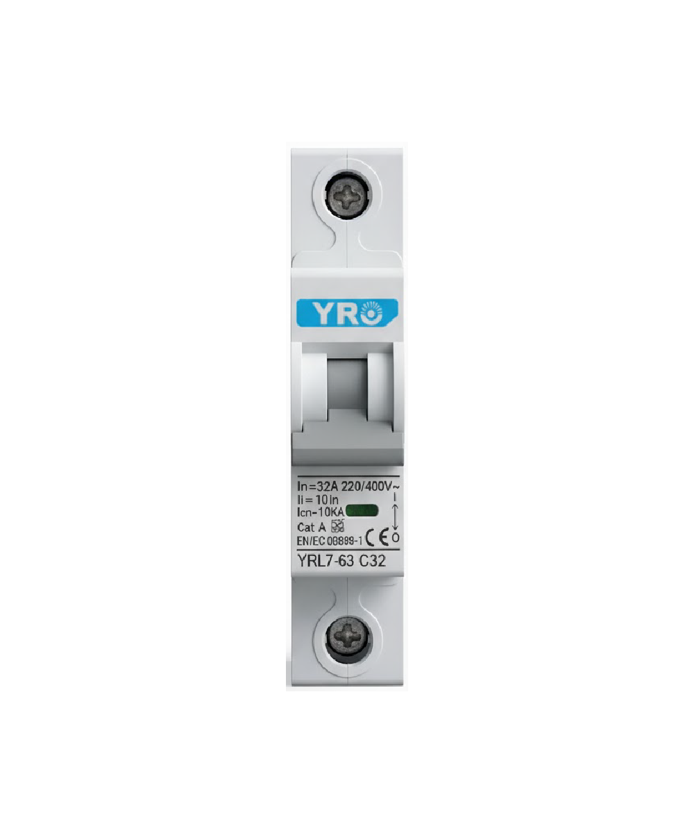 Interruptor Automático YRO YRL7-63 6kA Unipolar 16A 6kA 230/400V AC - Vista principal