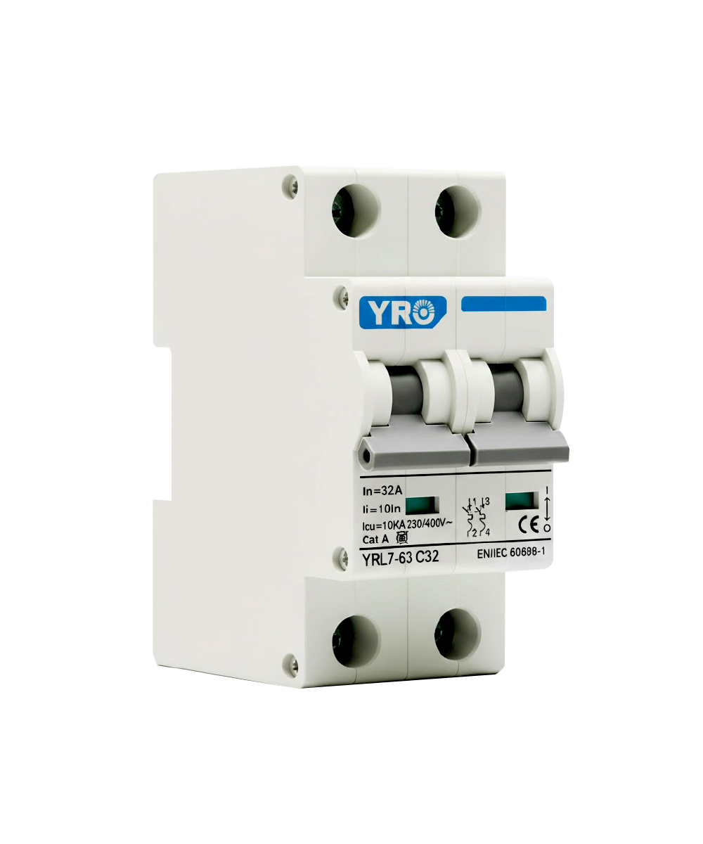 Interruptor Automático YRO YRL7-63 6kA 2P 25A 6kA 230/400V AC - Imagen 3