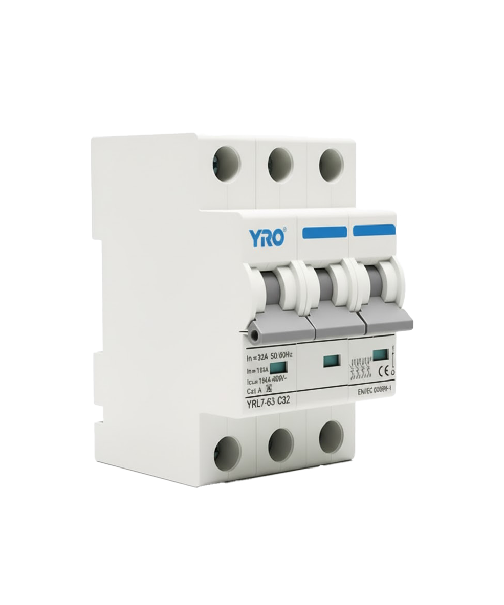 Interruptor Automático YRO YRL7-63 6kA 3P 80A 6kA 230/400V AC - Imagen 3