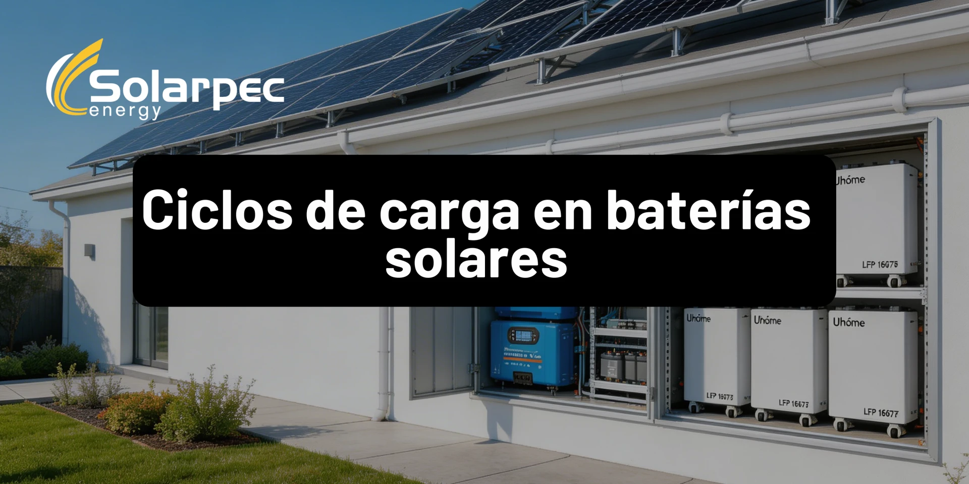 Ciclos de carga en baterías solares