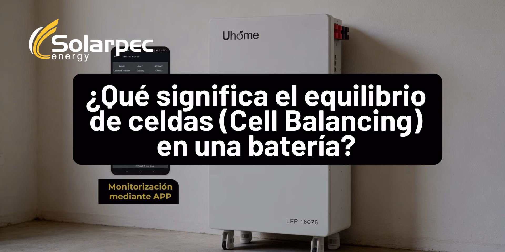 ¿Qué significa el equilibrio de celdas (Cell Balancing) en una batería?