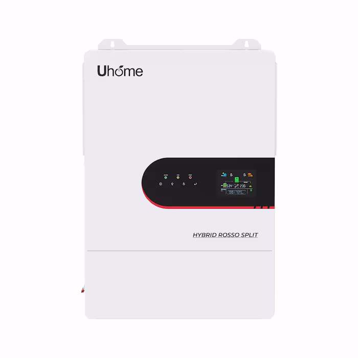 Inversor Cargador 12000W 48V Solar Fase Dividida Uhome UHX-12K-2P  Rosso Split - Vista principal