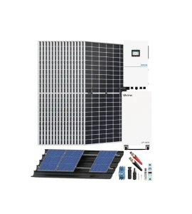Kit Solar autoconsumo fotovoltaico 11400W - Full BackUp Uhome 51200Whdia - Imagen 1