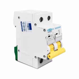 Interruptor Automático TOMZN TOB1Z-20 2P 20A 600V DC - Imagen 2